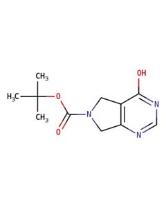 Astatech TERT-BUTYL 4-HYDROXY-5H-PYRROLO[3,4-D]PYRIMIDINE-6(7H)-CARBOXYLATE; 1G; Purity 95%; MDL-MFCD26399600